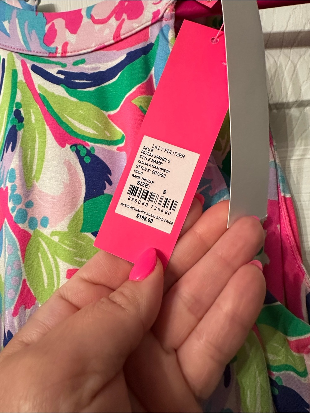 NWT Lilly Pulitzer Tallulah Maxi Dress - Picture 6 of 6